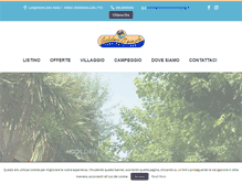 Tablet Screenshot of goldenbeachcamping.it